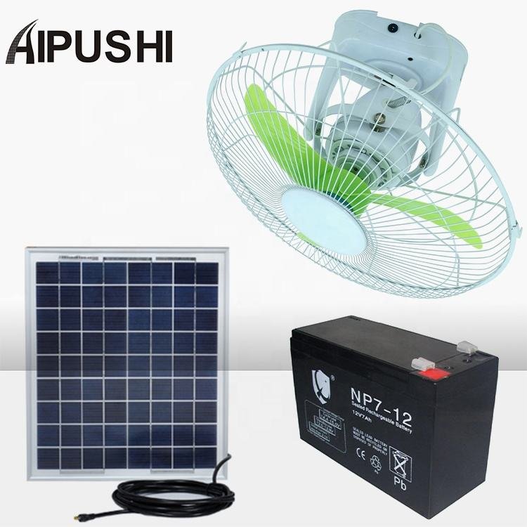 Big Wind Adjustable Home Appliance 12v 24v Solar Dc Electric Motor orbit Ceiling Fan