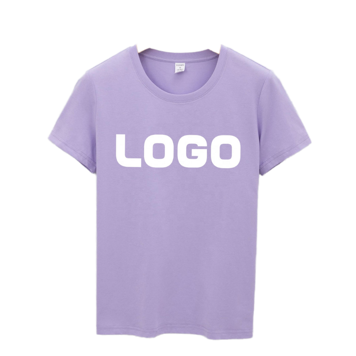 High Quality 100% Pure Cotton 200GSM Knitted Breathable Custom Printed Oversized Round Neck Men's T-Shirt with Text