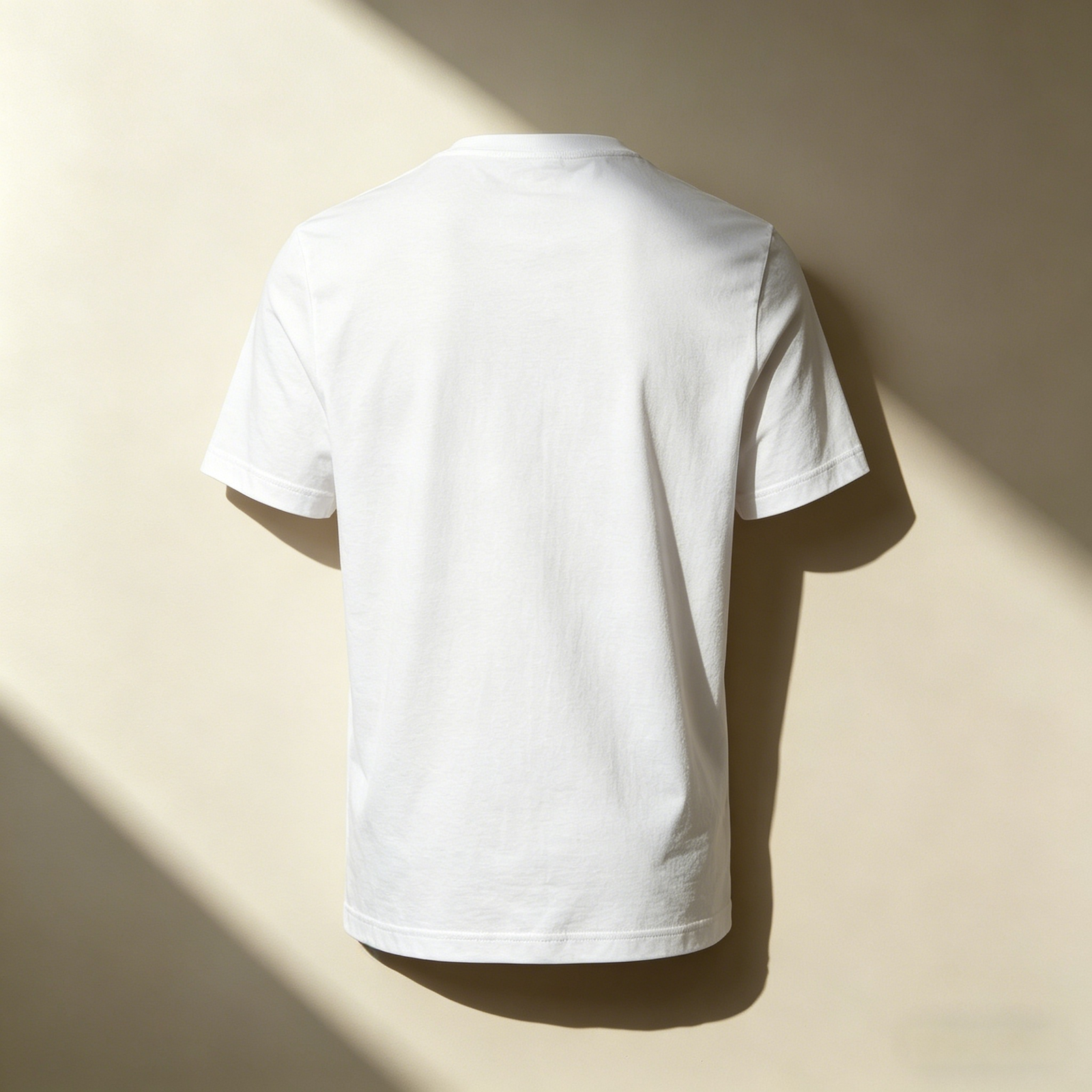 Men's Custom Screen Printing T-Shirt 100% Cotton Breathable Short Sleeve Crew Neck Tee Summer Daily Wear Basic Tops for Men