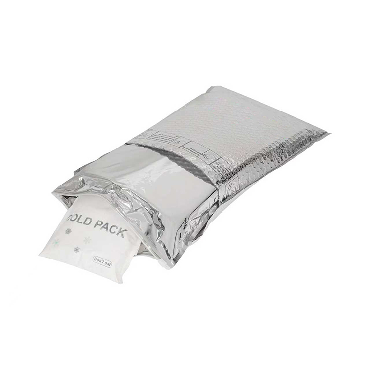 Poly Eco-friendly Bubble Bag Medical-grade Insulated Pouch Dual-layer Thermal Self-inflating Mailer