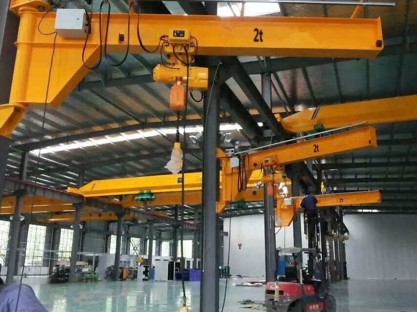 Factory Sale Customized 500kg 0.5-5 Ton Workshop Wall Travelling Jib Crane With CE ISO