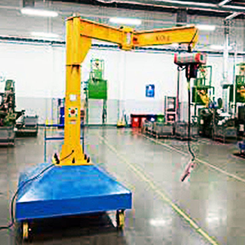 Movable 360 Degree Slewing Arm 500kg 0.5ton 3 Tonne 5ton Floor Mobile Jib Crane Manufacturer