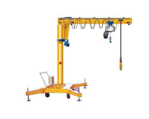 Movable 360 Degree Slewing Arm 500kg 0.5ton 3 Tonne 5ton Floor Mobile Jib Crane Manufacturer