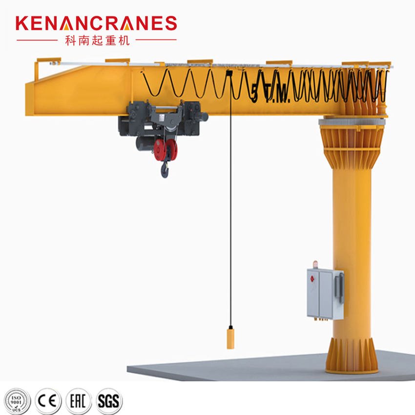Light Type Workshop Use Lifting Equipment Portable Jib Crane