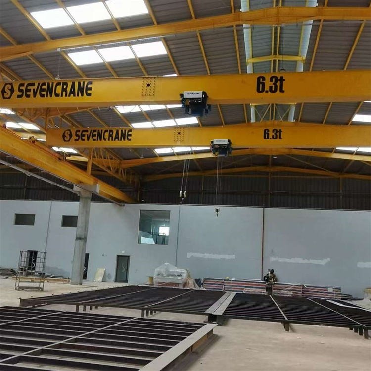 Quality Assurance SEVENCRANE European Type Remote 5 Tons 3 Phase 380V 18m Lifting Height Factory Use Electric Single Crane