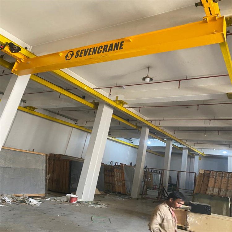 Quality Assurance SEVENCRANE European Type Remote 5 Tons 3 Phase 380V 18m Lifting Height Factory Use Electric Single Crane