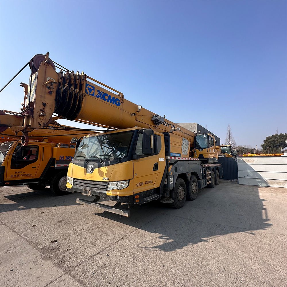 Used Truck Crane 55 Ton 42M Lifting Height with Pump | Reliable Boom Truck Crane for Sale