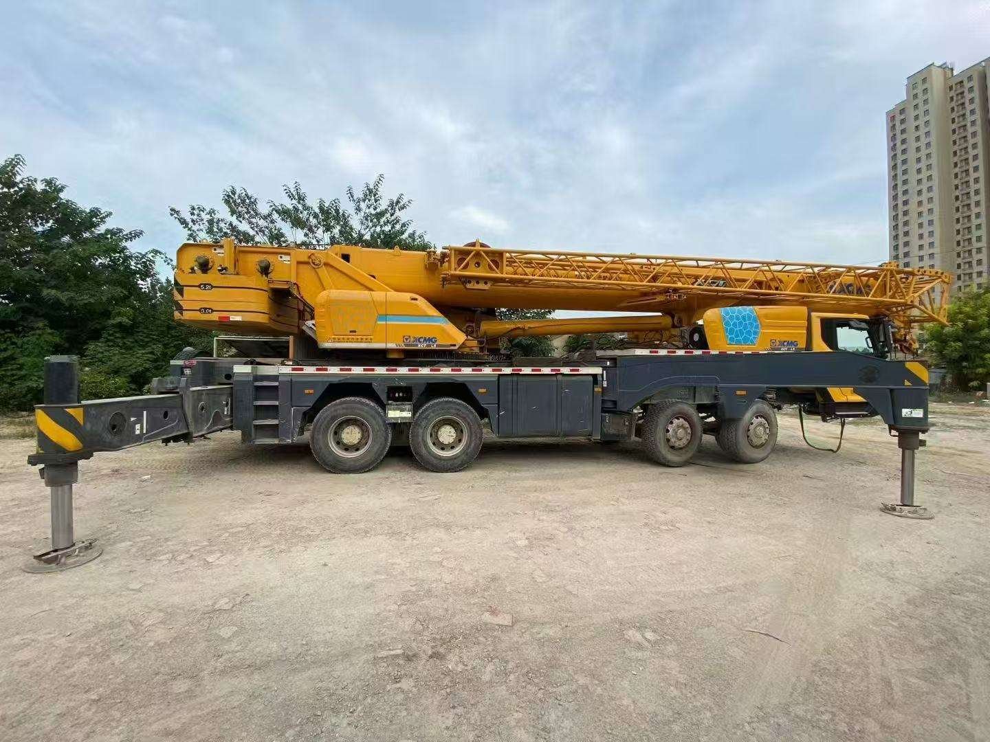 Competitive Price 50 Ton Used Crane Trucks for Sale Used Truck Cranes & Used Boom Truck Crane for Heavy Lift