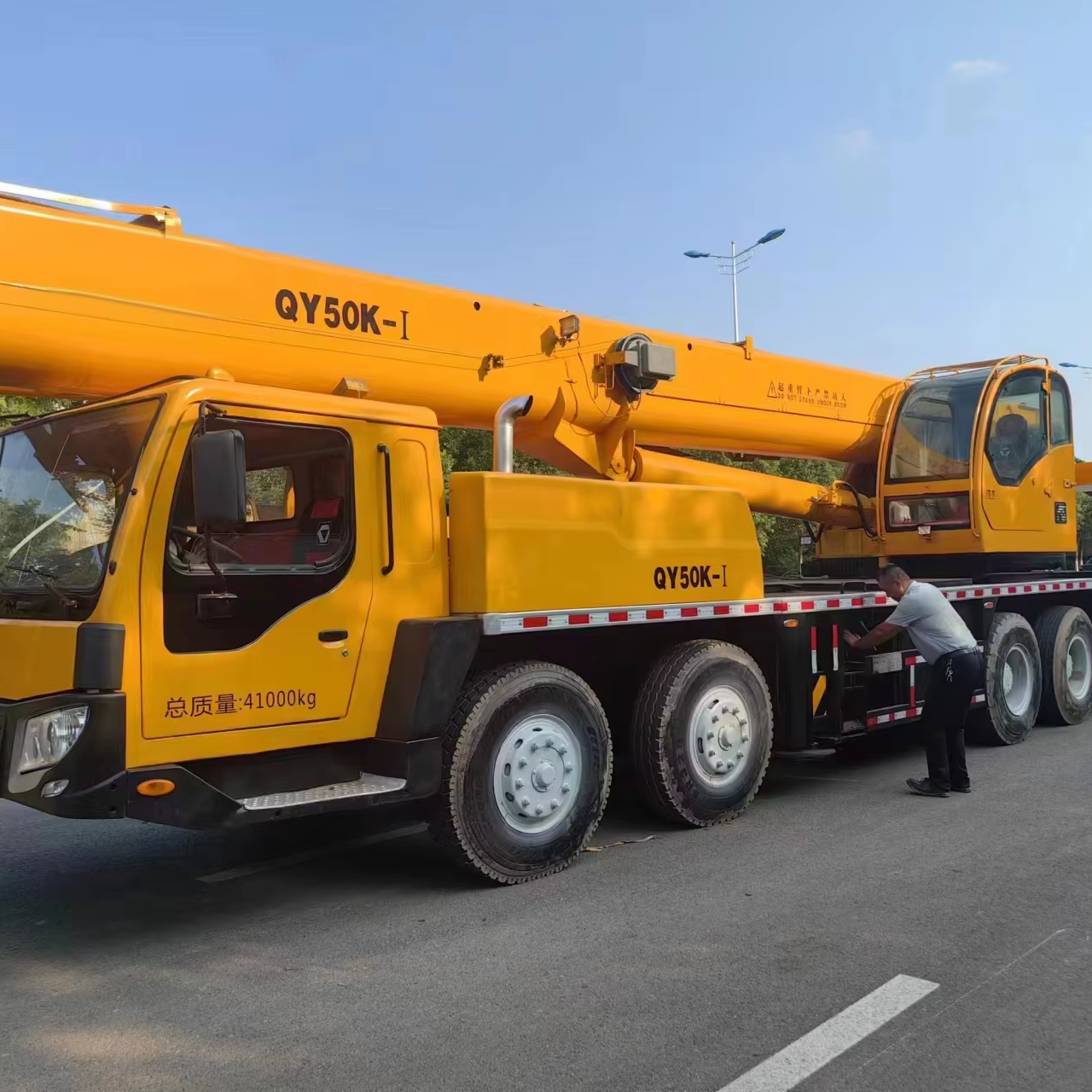 Used Boom Truck Crane for Sale 50 Ton High Lift Height Used Truck with Crane and Used Crane Trucks