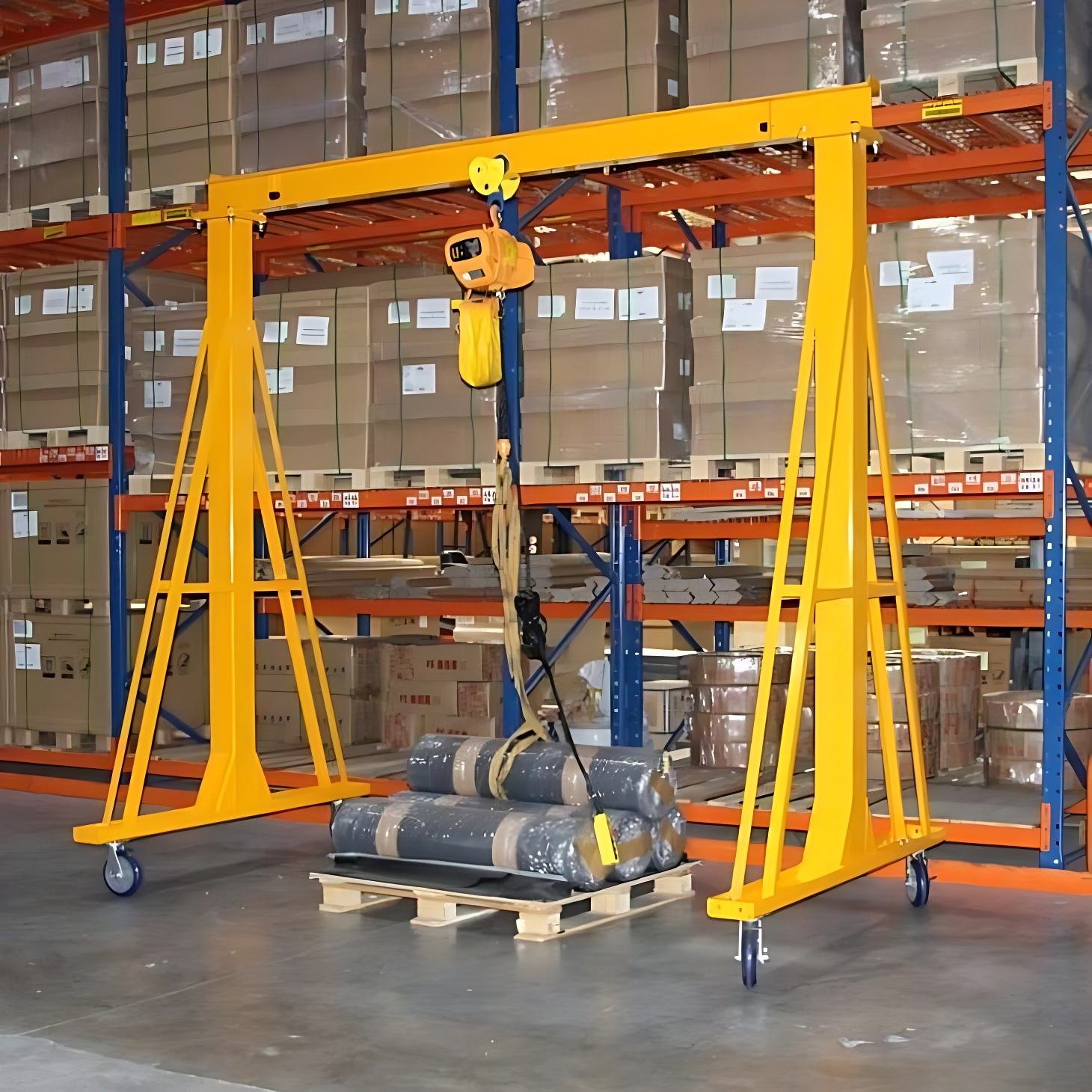 Professional Gantry Crane Rental Service 20 Ton 15 Ton 10 Ton Full Range for Construction and Industrial Projects