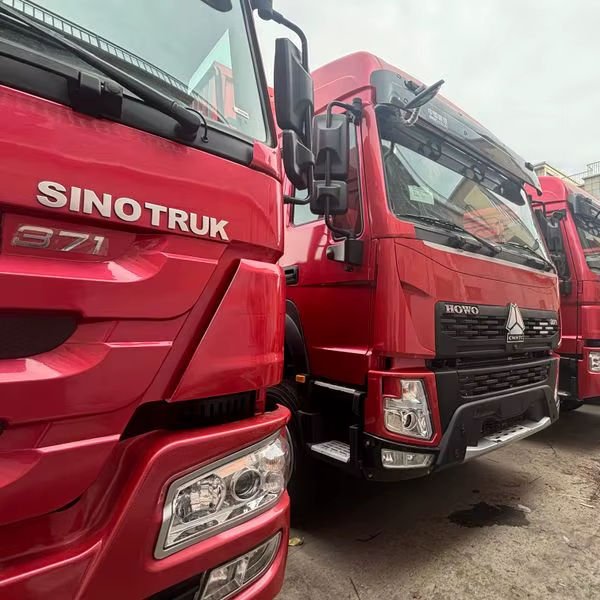 New SINOTRUK HOWO 8x4 Stake Cargo Truck 371HP Heavy Duty Diesel Transport Vehicle with FAST Gearbox Rear Camera for Logistics