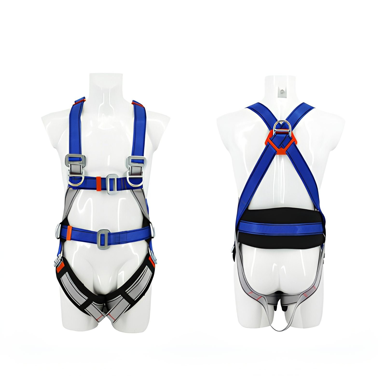 5-point Double-back Suspension Full-body Safety Harness Outdoor High-altitude Work Prevent Falls Polyester Safety Harness