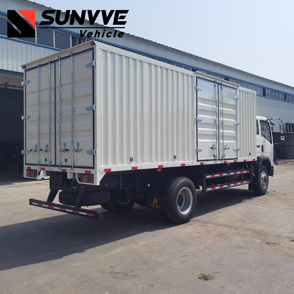 Sinotruk Howo New Model On Sale Light Cargo Truck 4x2 10-15 Tons Diesel Cargo Van Truck