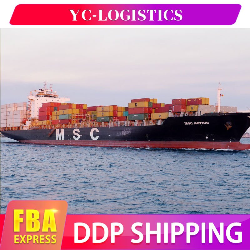 Express LCL Sea Freight DDP Shipping Agent From China to Germany France Spain Italy UK Europe