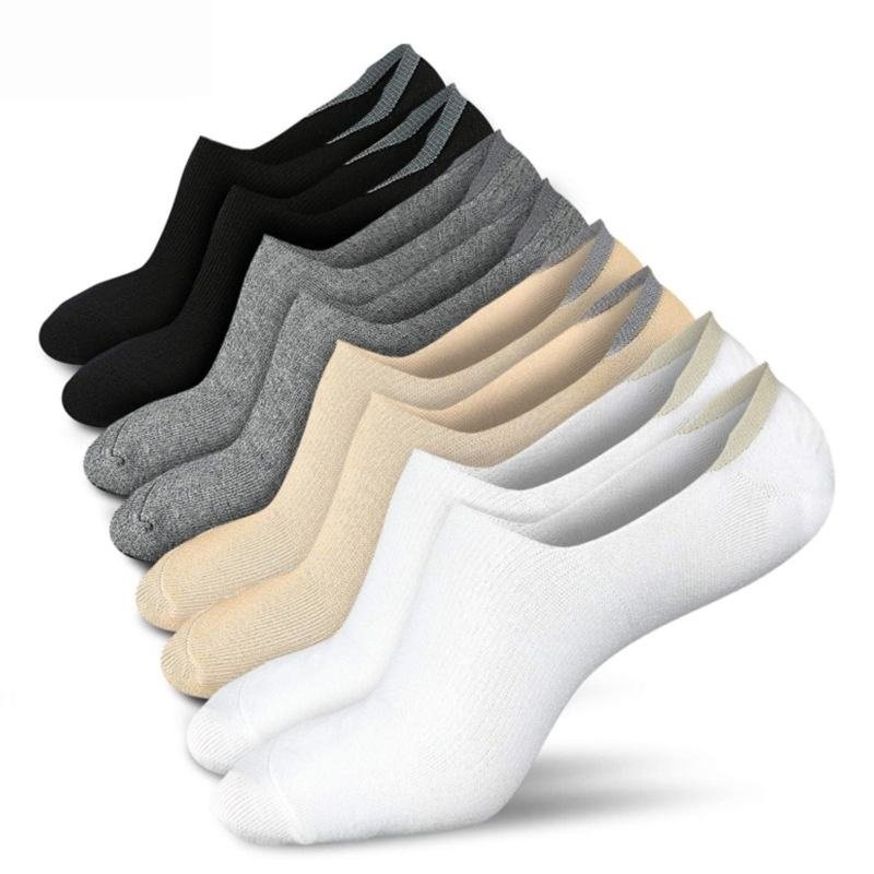 Summer Thin Mesh No Show Socks Unisex Low Cut Invisible Liner Socks Non-slip Heel Pure Cotton Breathable Boat Socks 2026
