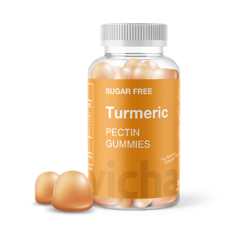 Yichao Healthcare's Custom Private Label Turmeric Gummy Candy Vitamins Supplement Dosage for Adults, Joint Support Supplement