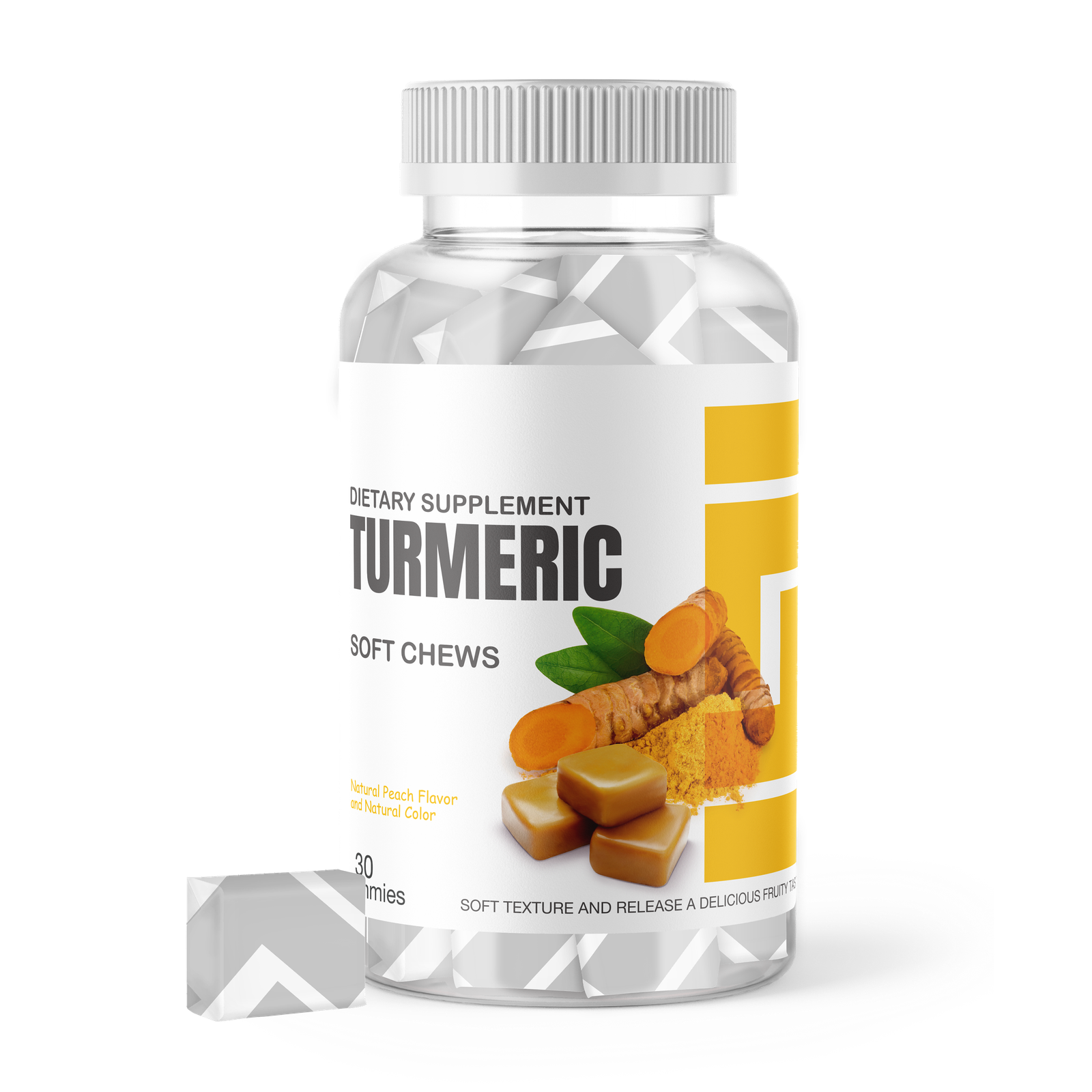Turmeric Soft Chews Health Supplement ODM OEM