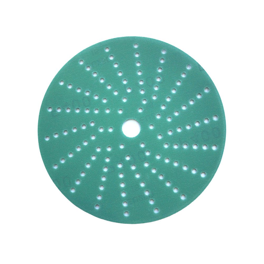 Diphson Green Hook Loop Resin Coated Aluminum Oxide Abrasive Sanding Disc for Grinder 4-9 Inch