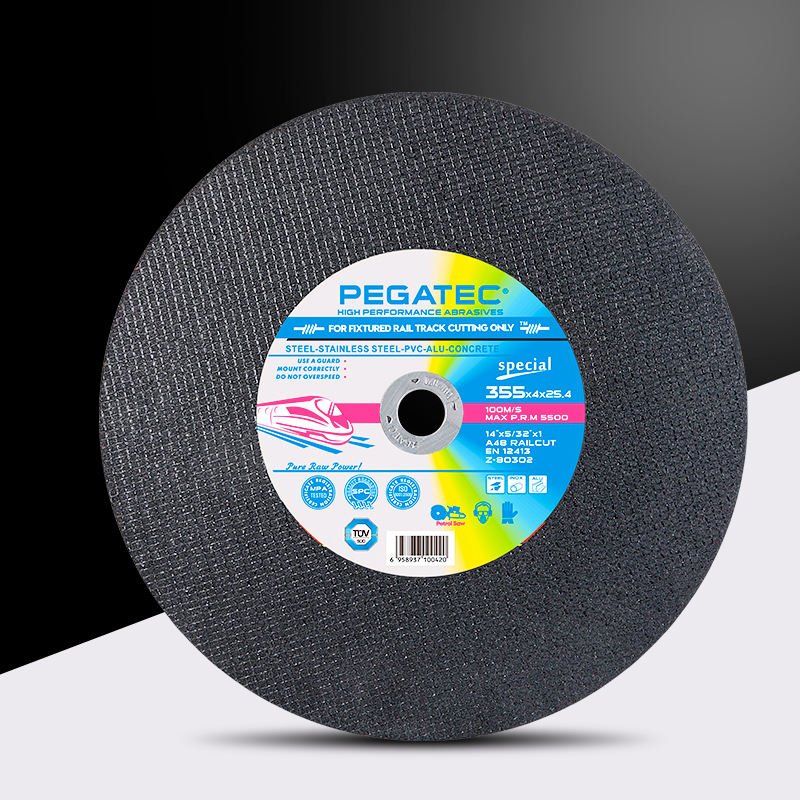 14'' 355x4X25.4mm Cut off Wheel Rail Cutting Wheel