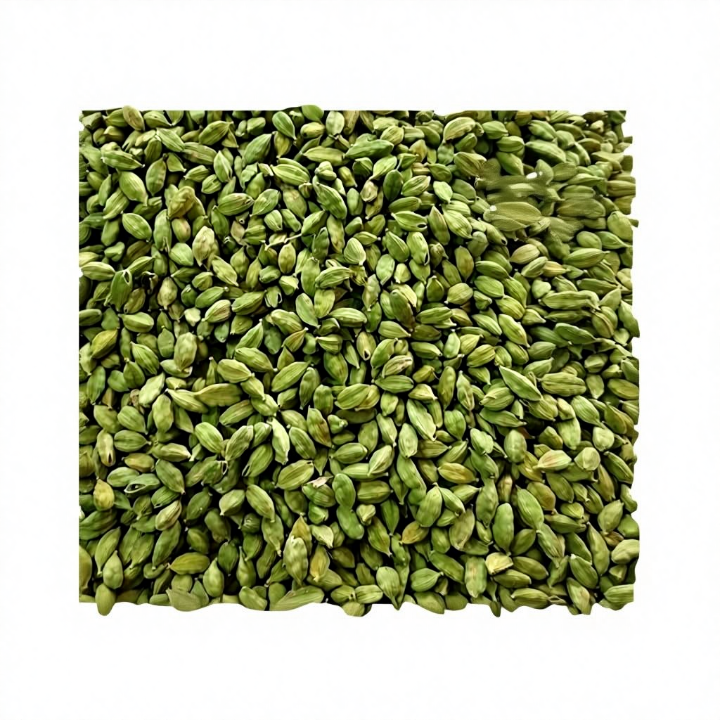 Raw Green Cardamom Healthy Aromatic Spice Food Beverage Use Direct