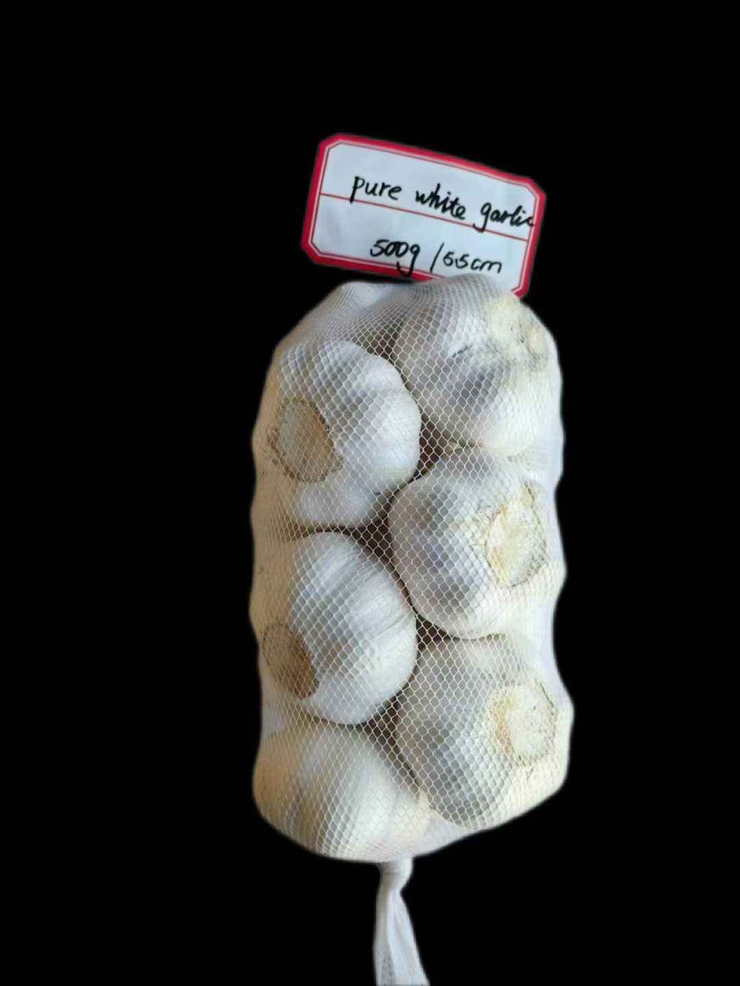 Chinese Top-Notch Pure White Fresh Healthy Garlic Perfect for Culinary Use Mesh Bag Packaging Convenient for Market Selling