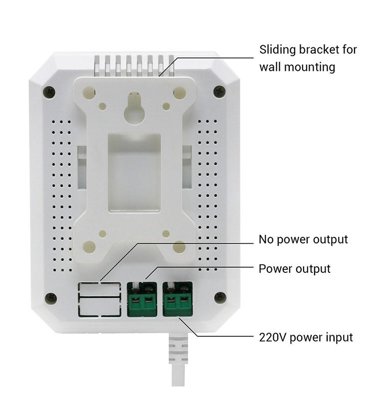 Bosean New Design Household lpg Leak Detector Home Gas Alarm Detector