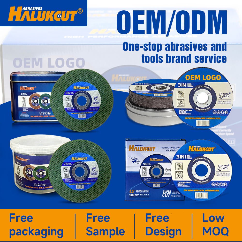 OEM/ODM Supported Abrasive 4 Inch Ultra Thin Resin Bonded Cutting Disc Wheel for metal