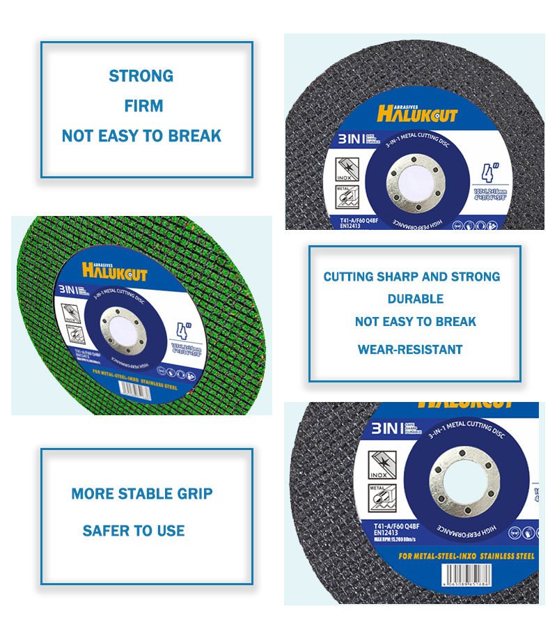 Hot Sale 107*1.2*16mm Fast Delivery Cutting Disc Manufacturer 4inch Source Factory Customized logo OEM/ODM