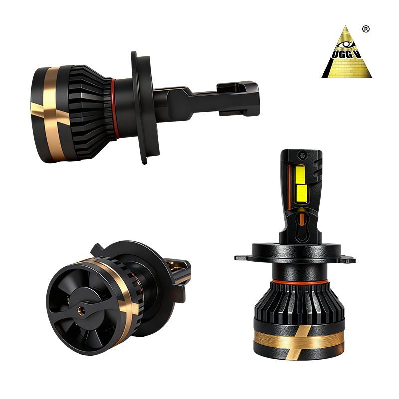 200W UG7 UltraLED H3 LED Headlight Kit Waterproof High Beam Bulbs 4 Copper Pipe, Factory Direct Plug & Play Upgrade