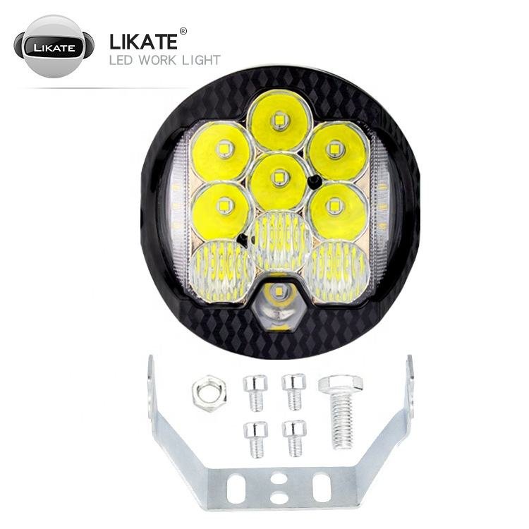 Factory Direct LED Work Light for Off-Road Vehicles 5inch Three-Sided Wrangler Pickup Truck Front Bumper Headlight New Condition
