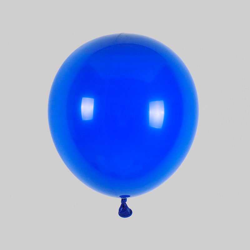 12inch 2.8g Round Shape Latex Balloon Matte Blue Standard Balloons for Birthday Party Decoration