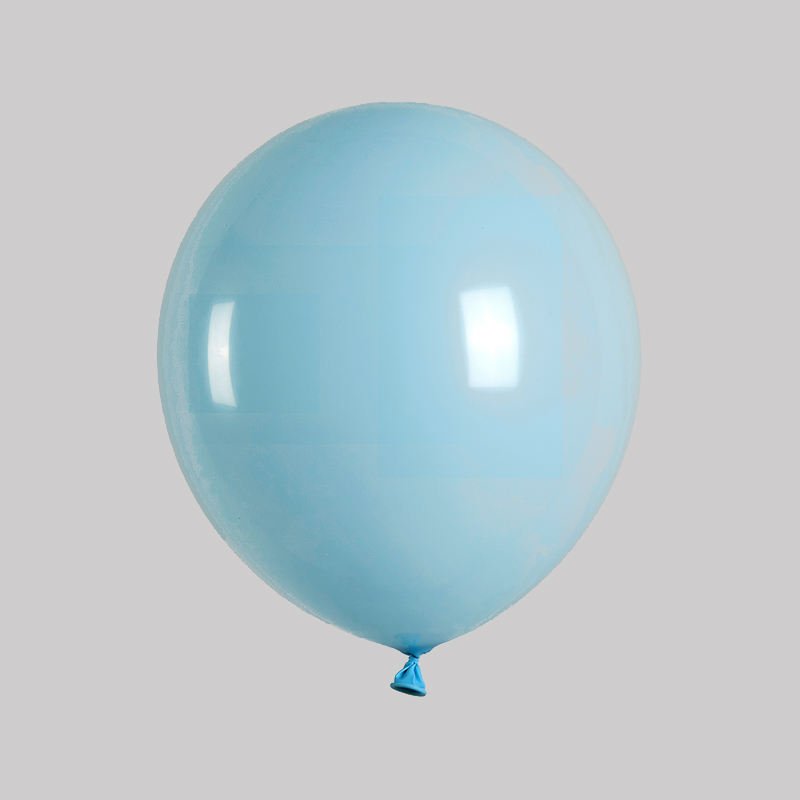 Hot Selling 12inch 2.8g Macaron Blue Balloon 30cm Pastel Ballons Decoration Birthday Party Graduation Ceremony