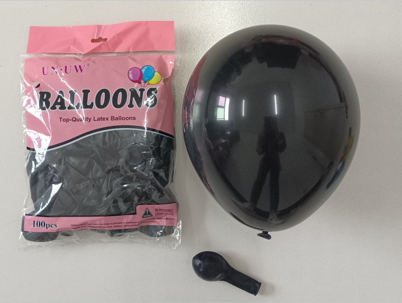 6# 1.5g Helium Quality 9inch 100pcs Per Bag Latex Balloon Matte Balloons for Decoration Party