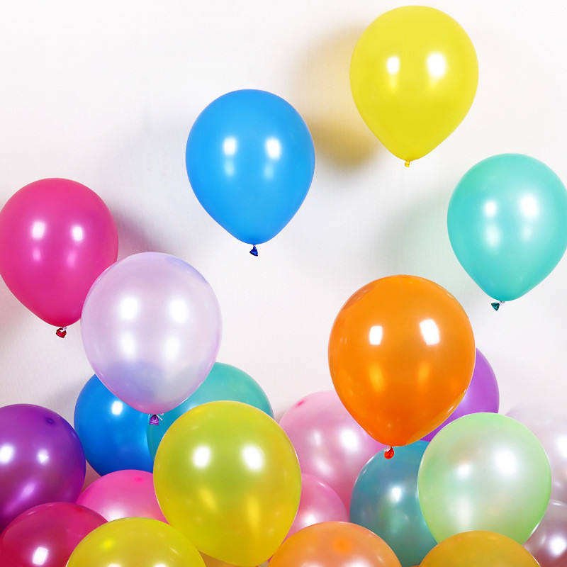 Latex Balloons Pearly Colors 5 Inch 1.1g Metallic Latex Balloon for Wedding Party Decoration