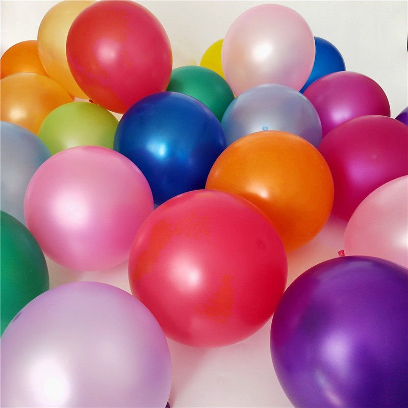 Latex Balloons Pearly Colors 5 Inch 1.1g Metallic Latex Balloon for Wedding Party Decoration