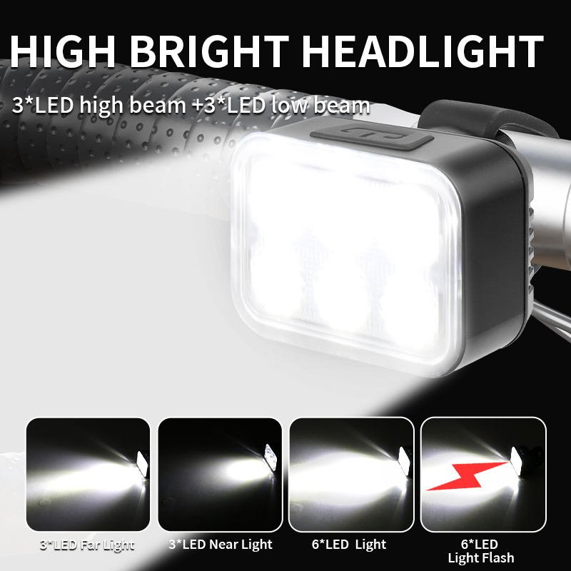 2 Set Mini Bicycle Front Rear Light Set Bike USB Charge Headlight Light Waterproof Taillight Lamp Lantern Bicycle Accessories