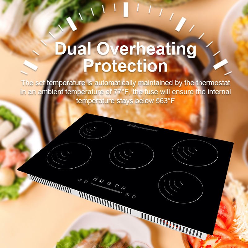 China Best Seller Kitchen Appliance 5 Burners Electric Induction Cooker Stove High Quality Multiple Induction Cooktop Hob