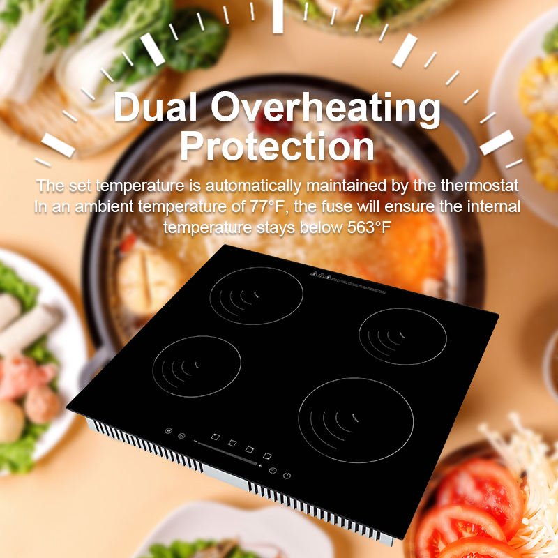 High Tech Four Hobs Induction Cooker Four Heads Induction Cooktop Four Burners Electric Stove Cooker with Wholesale Best Price