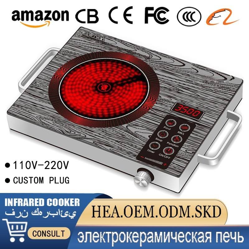 Hot Product Electric 2200W Touch Control Stove Multifunctional Induction Cooker Induction Cooktop Heating Infrared Cooker