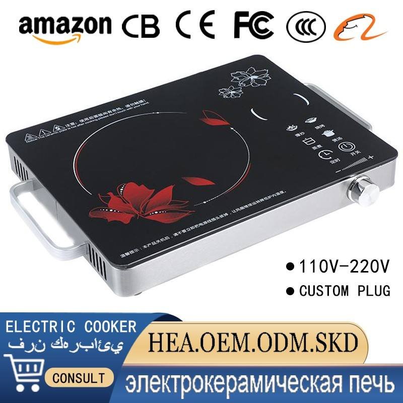 Hot Product Electric 2200W Touch Control Stove Multifunctional Induction Cooker Induction Cooktop Heating Infrared Cooker