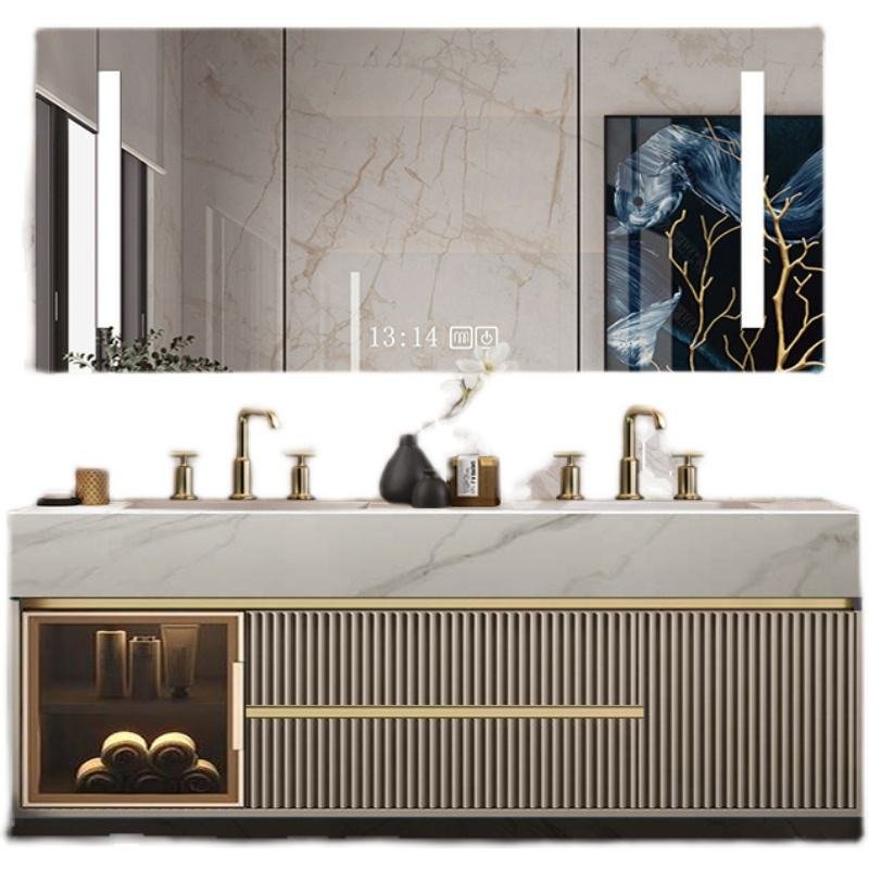 Luxury Bathroom Vanity Paintable Bathroom Vanity Unit Bathroom Vanity 900Mm With Countertop