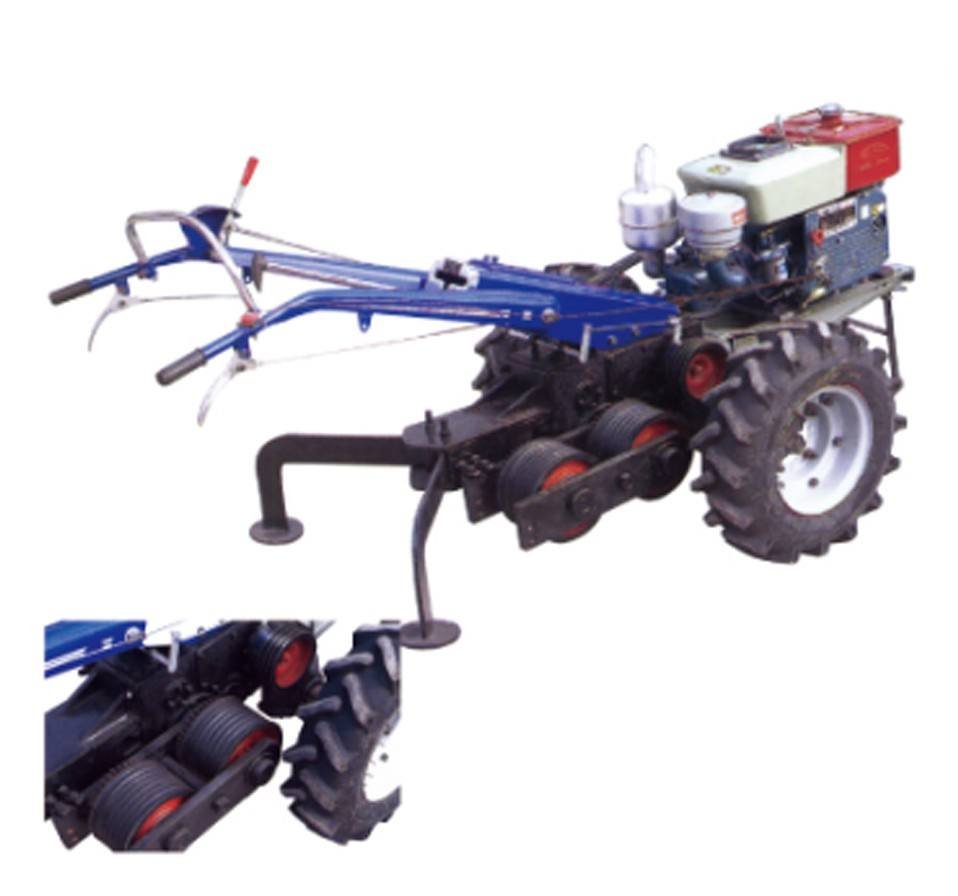 Diesel Engine Single Drum Hand Tractor Winch Cable Pulling Winch