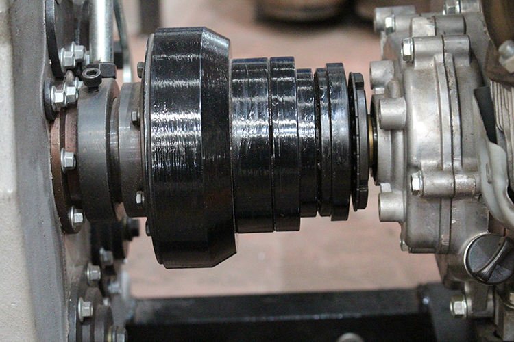 30kN Single Drum Capstan Cable Pulling Winch Gasoline Engine Cable Puller Winch