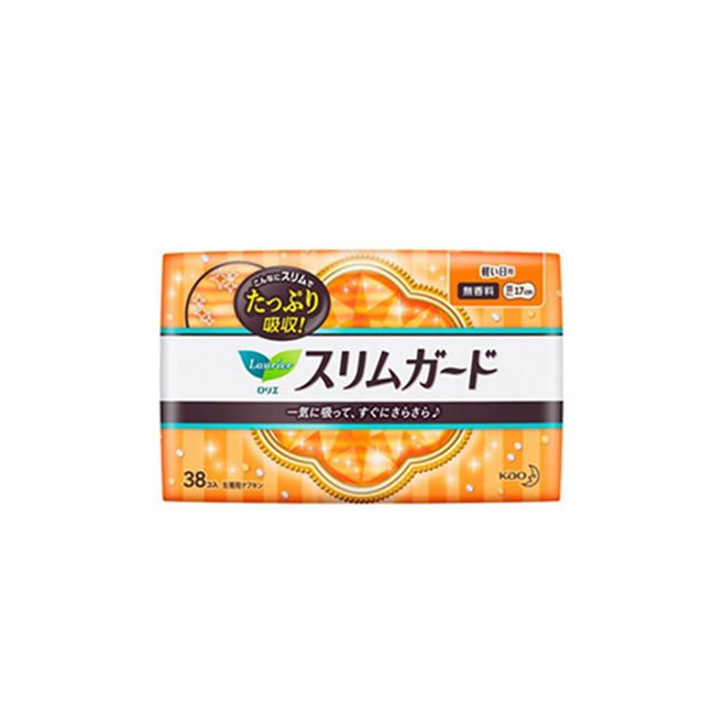 KAO Laurier 17cm X 38 Pieces Wingless Women Pads Sanitary Napkin