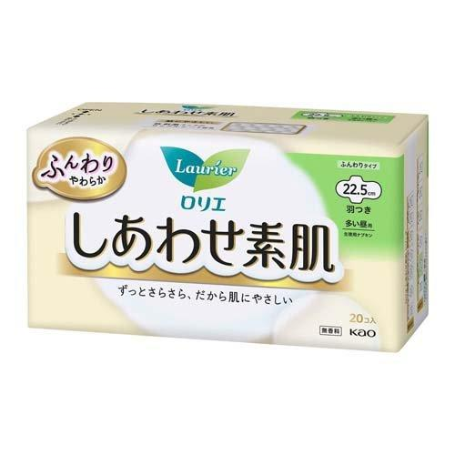 Japan Kao Women's Sanitary Pads Super Absorbent Cotton Winged Leak Guard Night Use 22.5cm 20pcs Premium Quality