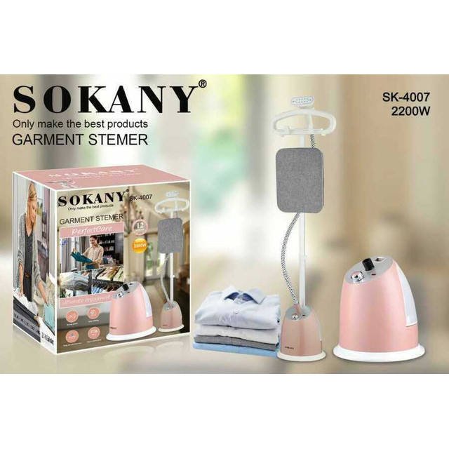 2200W Mini Garment Steamer for Clothes Household and Hotel with Adjustable Hanger and US Plug 110V Fabric Ironing Function