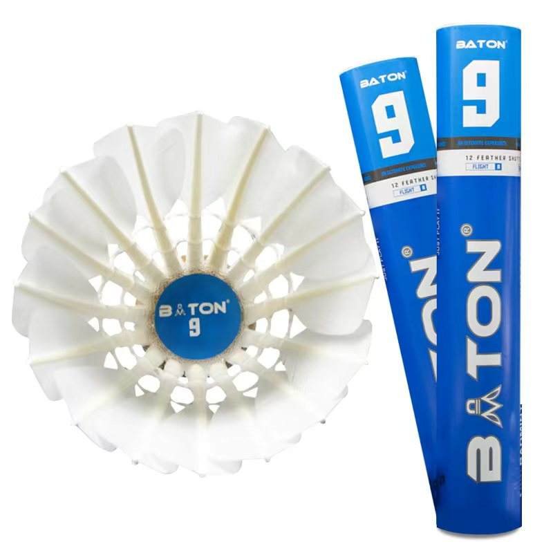 OEM Baton No.9 Duck Feather Badminton Wholesale Badminton for Training Badminton