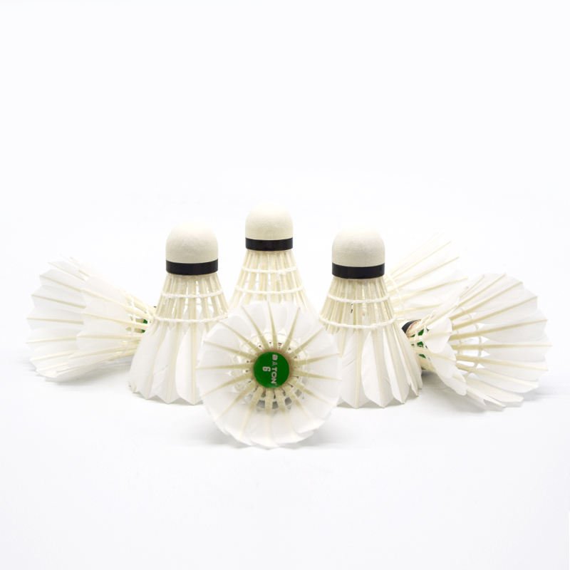 High Quality Durable Cheap Badminton for Badminton Durability and Flight Goose Feather for Stability