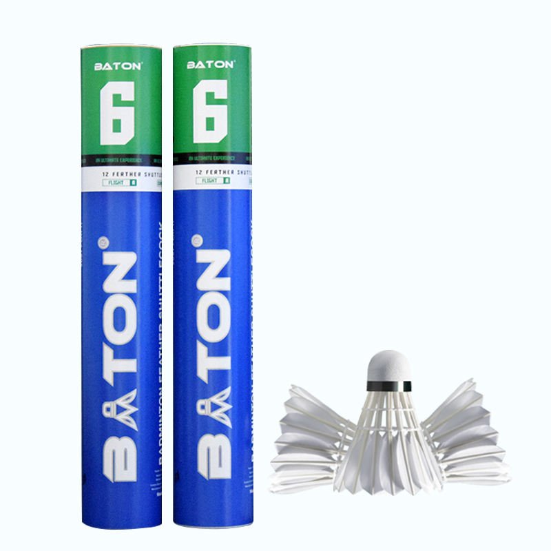 Custom Wholesale Professional Badminton Shuttlecock Durable Straight Badminton