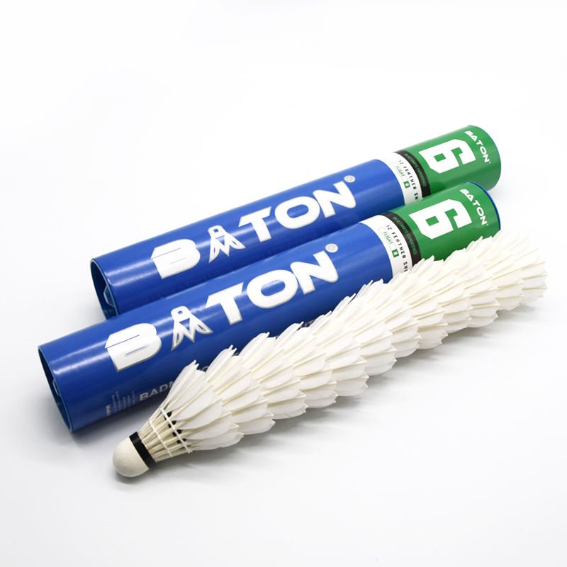 Custom Wholesale Professional Badminton Shuttlecock Durable Straight Badminton